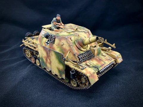 1/35 슈트룸판처 IV 브룸베어(Sturmpanzer IV Brummbär, Sd.Kfz. 166) - Tamiya