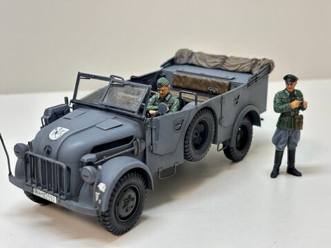 1/35 GERMAN STEYR TYPE1500 경트럭 ( Tamiya )