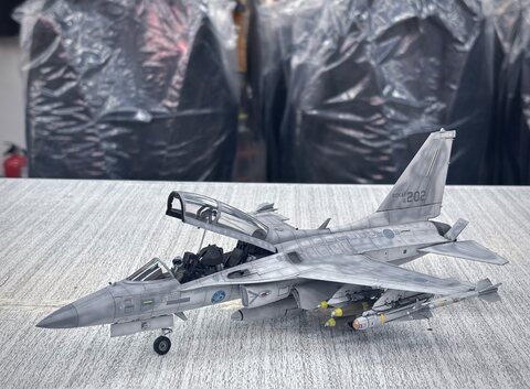FA-50 1/48 완성작을 올립니다! 이번 모형은 제16전비 202대대 납품 의뢰작 입니다!