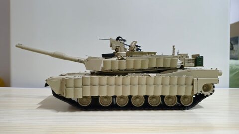 1/35 아카데미 M1A2 Sep V2 TUSK II 첫 완성작 올립니다 ^^
