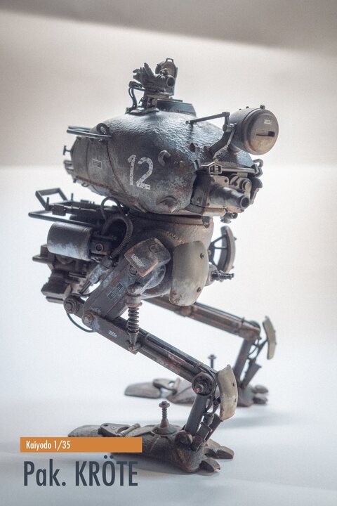 [Ma.K] Kaiyodo 1/35 Pak. Kröte (단포신)
