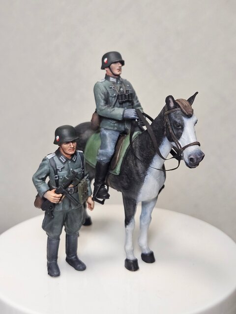 타미야 기마장교 세트 1/35