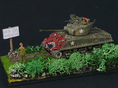 1/72 M4A3E8 `Easy Eight` Korean War