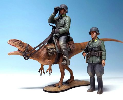 타미야 1/35 독일 기마병
