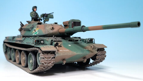 타미야 1/35 74식 전차