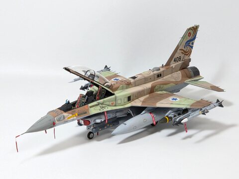 1/48 Kinetic (Blue) F-16I Sufa, IAF Negev (253rd) Squadron