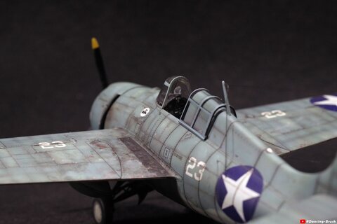 1/48 Academy F4F-4 Wildcat 'Jhon thach'