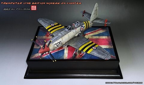  British Westland Wyvern S4 Fighter