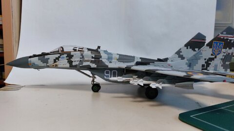 [아카데미] 1/48 MIG - 29 AS 우크라이나 공군버전