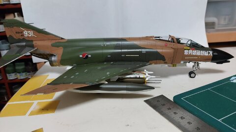 [아카데미] 1/48  F-4D  방위성금 헌납기
