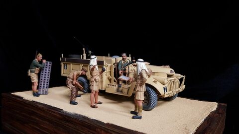 1/35 [tamiya] british LRDG command truck