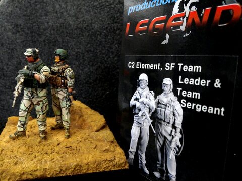 LEGEND C2 Element, SF Team Leader & Team Sergeant