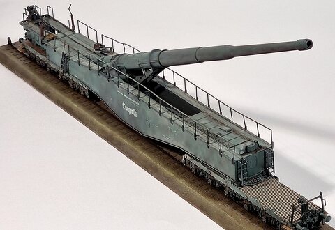 Leopold Rail gun (1/72 Hasegawa)
