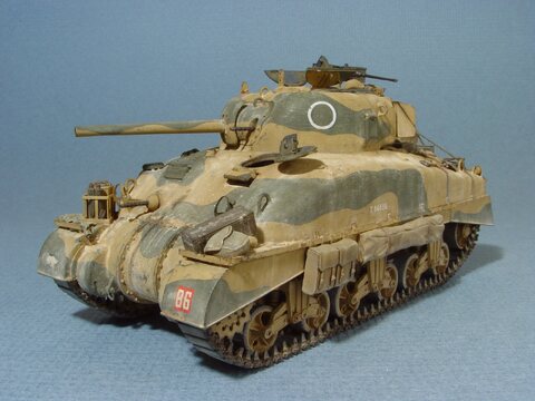 Sherman II (M4A1 75mm) in North Africa