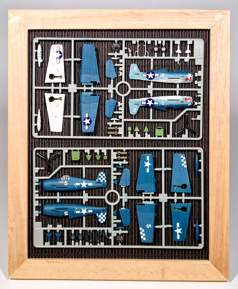F6F/P-51/A6M (1/144 Platz/Sweet)