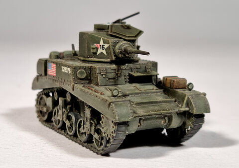 M3 Stuart (1/72 Hasegawa / 뽀빠이과학)