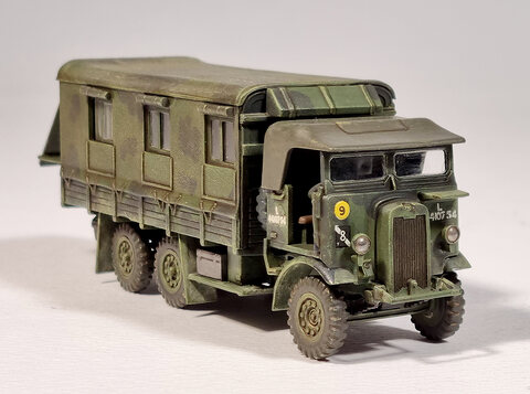 Monty's Caravan (1/76 Matchbox)