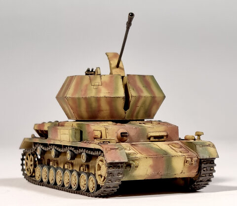Ostwind Flakpz. IV (1/72 Hasegawa)