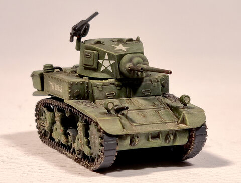 M3A1 Stuart (1/76 Matchbox)
