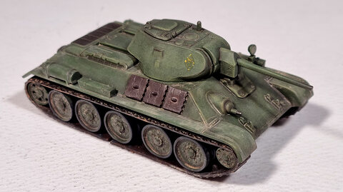 T34/76 1941 (1/76 Matchbox)