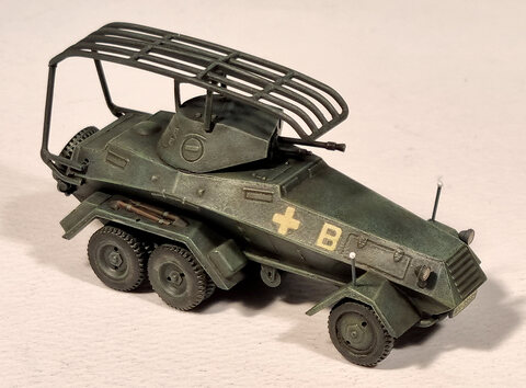 sd.kfz. 232 6-Rad (1/76 Matchbox)