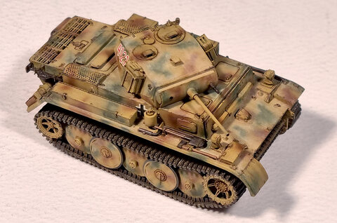Panzer II L Luchs (1/72 Fly Hawk)