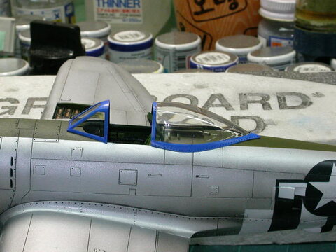 친구 김유신의 아카데미 P-47D 제작.