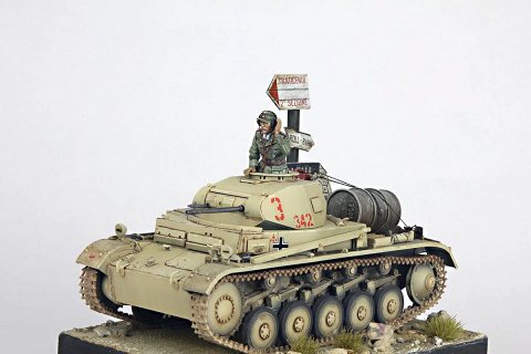1/35 Sd.Kfz.121 PzKpfw PANZER 2 비넷입니다.(수정)