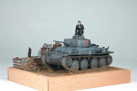 1/35 38T 베이스 완성입니다