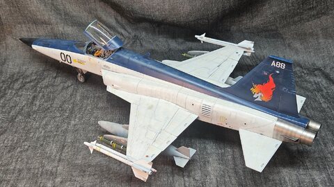Area-88 F-5E (키티호크 1/32)