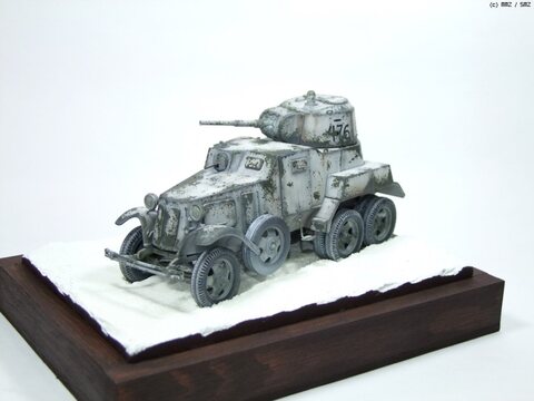 1/35 BA-10M Soviet armored car (BA10 즈베즈다)