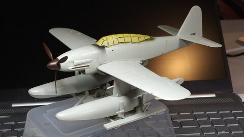 M6A1 Seiran (Tamiya, 1/48) 제작중입니다.^^