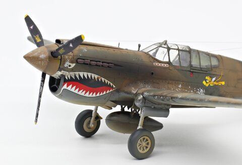 P-40E (Hasegawa, 1/48)