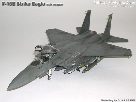  F-15E STRIKE EAGLE with weapon