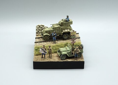 1/72 BA-3 Soviet armored car