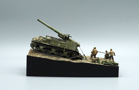 1/72 M-12 155mm gun moter carriage