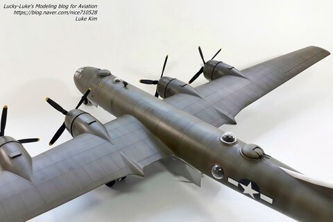 [1/48] B-29 Super fortress, Painted in Olive drab 1943