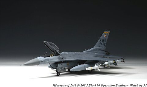 [Hasegawa] 1/48 F-16CJ Block 50 Operation Southern Watch
