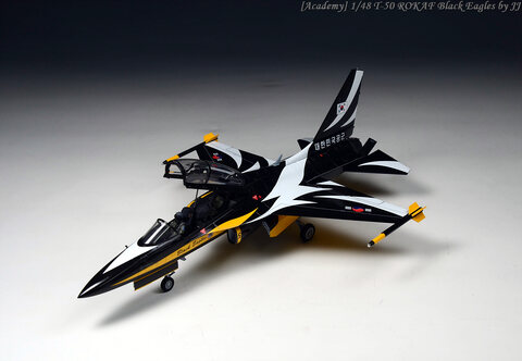 [Academy] 1/48 T-50 ROKAF Black Eagles
