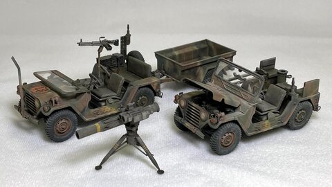 M151A2 MUTT w/Trailer & TOW Missile Launcher
