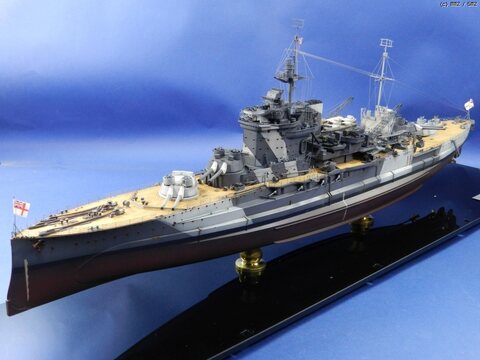 1/350 Academy Warspite(with pontos 에칭셋)