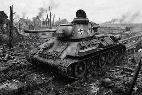 T-34/76 & 킹타이거