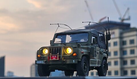 1/35 Def 모델 R.O.K. ARMY K131 레토나 사단1호차 (with Liam3D 성판) LED 커스텀