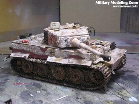 Tiger I Late Winter Painting