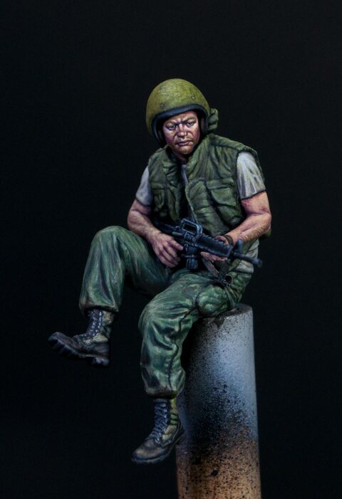 1/35 타미야 쉐리던전차 승무원 #1