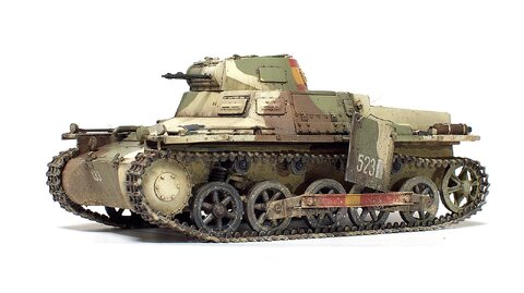 Panzer I Ausf B (아카데미 1/35)