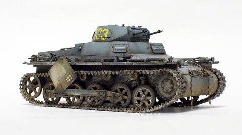 Panzer I Ausf. B  1/35 아카데미
