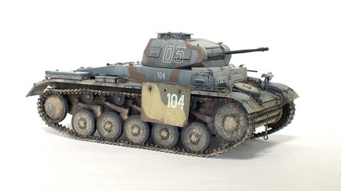Panzer II Ausf F. 1/35 아카데미