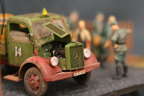 1/35 미니아트 GERMAN CARGO TRUCK L1500S