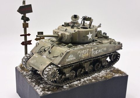 M4A3E2 First in Bastogne(1/35 Meng)